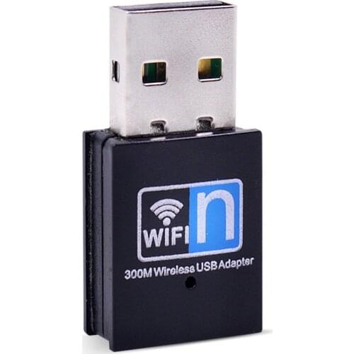 Mini usb wireless wifi adapter 300mbps wi-fi receiver 802.11n usb ethernet adapter network card Support Windows Mac for PC