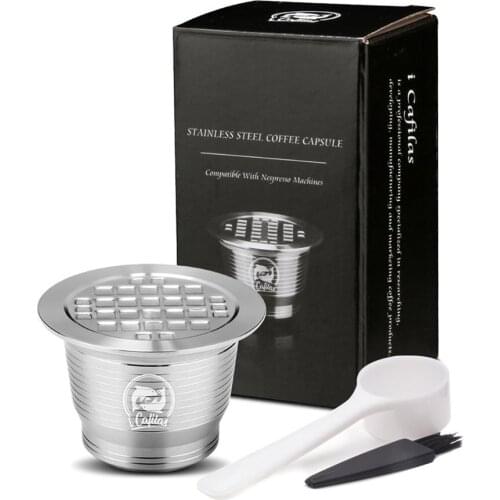 Stainless Steel Reusable Coffee Capsule Filter Dripper Tamper Compatible with Dolce Gusto Coffee Machine Accessories