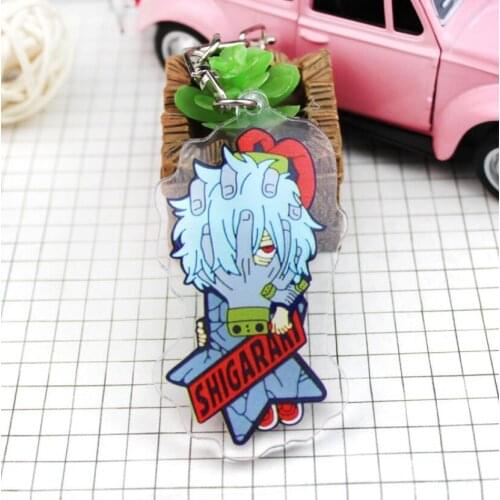 My Hero Academia Tsuyu Asui Tomura Shigaraki Acrylic Figure keychain Keyring Decoration Collection Model Toy Cosplay