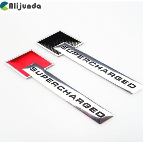 New 3D Metal Motorsport SUPERCHARGED Car styling Emblem Badge Sticker for Lexus ES250 RX350 330 ES240 GS460 CT200H CT DS LX LS
