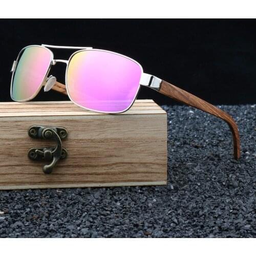 Очки солнечные мужские Wooden Sun Glasses Women UV 400 Rimless Female Sunglasses For Men Polarized Engraved