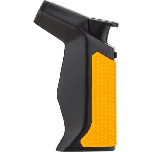 Cohiba Luxury Cigar Lighter with Cigar Drill Windproof Jet Flame Spray Gun Inflatable Butane Lighters Smoke Accesoires with Box