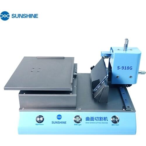 S-918G LCD Glass Cutting Machine For iPhone Huawei Samsung Flat & curve Screen Mobile Phone LCD Repair Touch Screen Repair