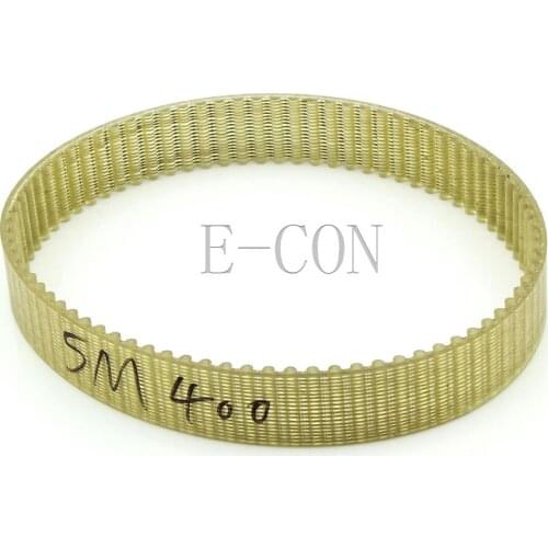 1pcs/5pcs 400-5M HTD Timing Belt 80 Teeth Transparent PU Steel Wire Closed Loop 15mm/20mm Wide