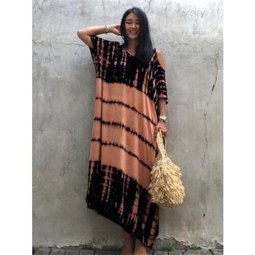 2021 Sexy Bikini Cover-ups Boho Printed Fringed Long Kimono Carfigan Tunic Women Plus Size Beach Wear Swim Suit Cover Up Q1244