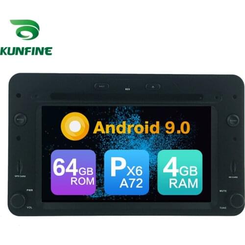 Android 9.0 Core PX6 A72 Ram 4G Rom 64G Car DVD GPS Multimedia Player Car Stereo For Alfa Romeo Spider 2006 radio headunit