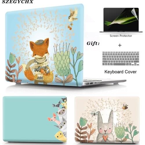 Laptop Case For MacBook Pro 13 Case M1 A2338 New Retina 15 Pro 16 12 Air 11 Cover Touch Bar for Macbook Air 13 2020 Case A2337
