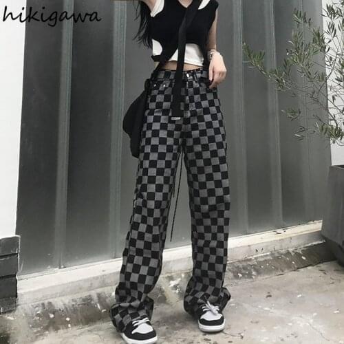 HIKIGAWA Womens High Jeans