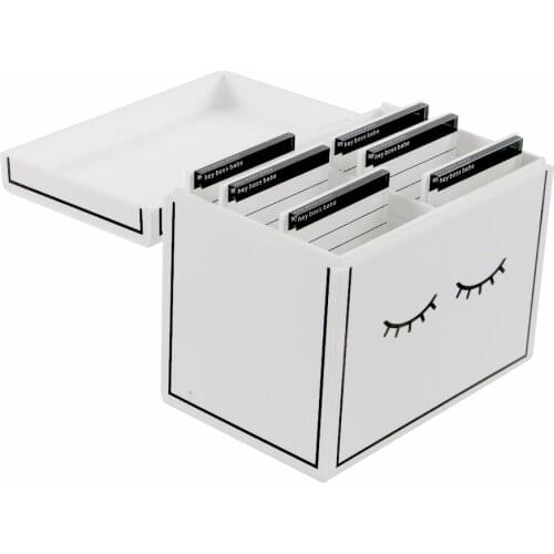 False Eyelash Lash Storage Box Eye Lashes Display Holder Acrylic Case Eyelash Extension Box