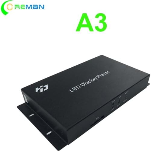 Best design popular video led controller huidu HD A3 controller 3G 4G for video led display outdoor indoor panel