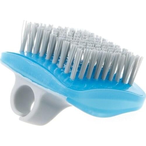 K5DC Mini Fruits Vegetables Cleaning Brush Fingers Protection Carrot Potato Cleaner