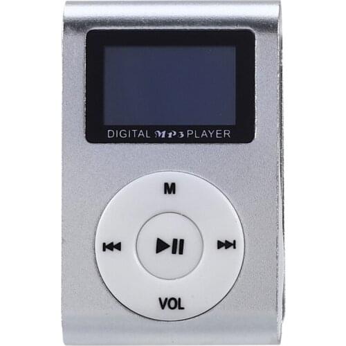 Mini USB Clip MP3 Player Video Sn Support 32GB Micro-SD TF Card