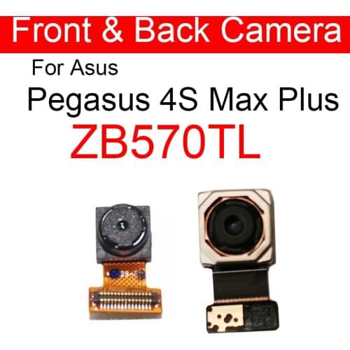 Front Facing & Back Rear Camera Module For Asus ZenFone Max Plus (M1) ZB570TL Small + Main Camera Replacement Parts