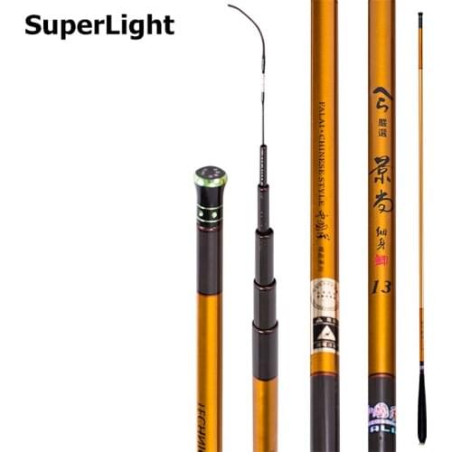 New!!! Fresh Water Fly Fishing Rod Super Light Fast Action Fly Rod Composite Fishing Rod 3.6m 3.9m 4.5m 5.4m Taiwan Fishing Rod