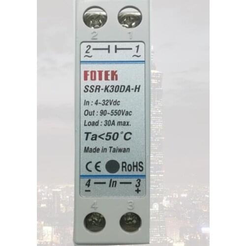 Taiwan new original FOTEK Solid State Relay SSR-K30DA-H