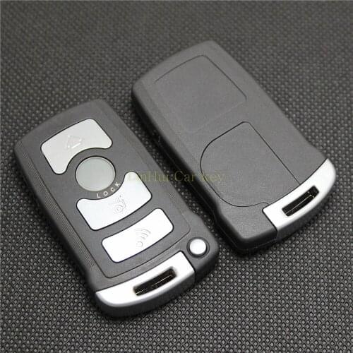 PINECONE Key Case for BMW 7 Series 730 740 745 750 760 E66 Car Key Remote Smart Key Shell Cover With Uncut Blade 1PC