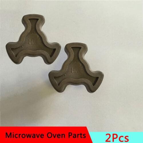 2PCS/Set Microwave Oven Accessories Plastic Parts Diameter 34mm Length 22.5mm New Unused Free Shipping