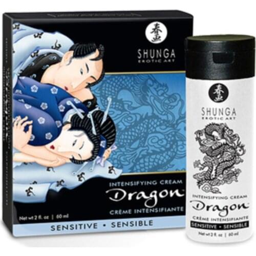 SHUNGA SENSITIVE Dragon cream for couples