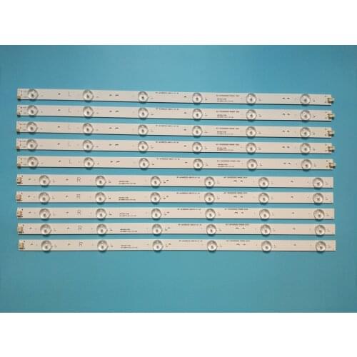 10pcs 49inch LED TV backlight strip LB-C490F14-E1-L LED49C1000N LED49C1080N 49D1000 49C1000 49C2000 LB49002 V1 LB49002 V0