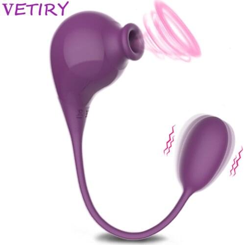 Vagina Sucking Vibrator 10 Speeds Vibrating Sucker Oral Sex Suction Clitoris Stimulator Erotic Sex Toy for Women Sexual Wellness