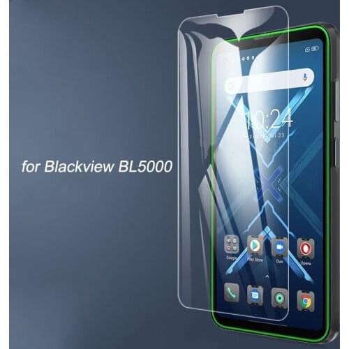 HD Tempered Glass for Blackview BL5000 9H Hardness Screen Protector for Black View BL5000 Clear Ultra Thin 2.5D Protective Film