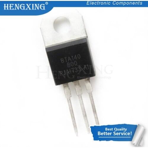 10pcs/lot BTA140-800 BTA140 TO-220 25A 800V new original In Stock