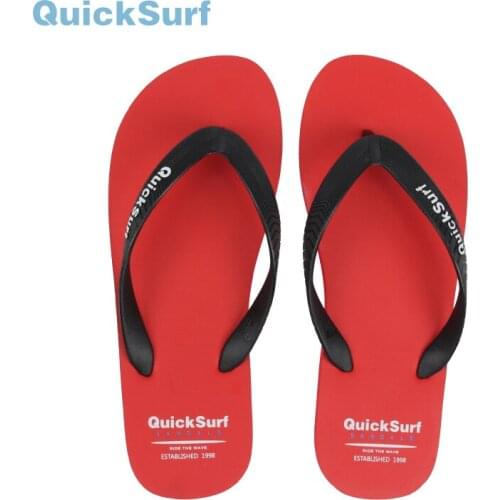 Quicksurf Hot Fashion Men Flip-Flop Thong Sandals Summer Shoes Soft Bathroom Rubber Sole Slippers Pillow Slides Shoe
