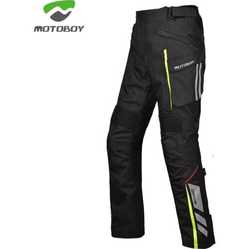Motoboy motorcycle riding pants male rider motorcycle racing cross-country anti fall pull pants waterproof and warm four seasons