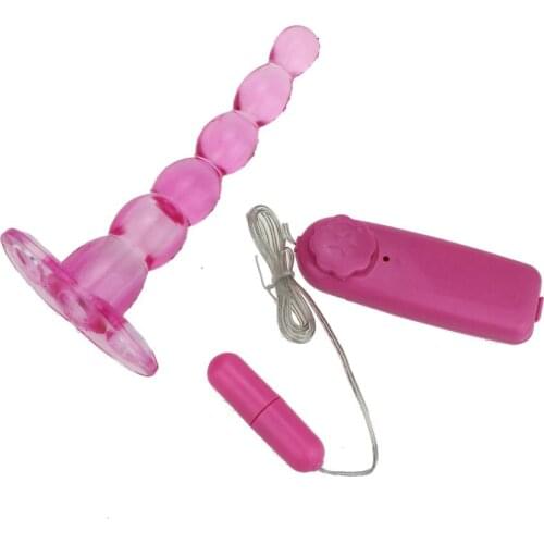 Jelly beads Vibrator Female vagina Masturbation Sex Toys G Spot Massager Orgasm Dildo Vibrators For Women Adult Erotic products