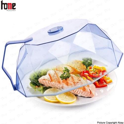 Microwave Cover Food Cookware Anti-Sputtering Oven Lid With Handle Heating Insulation Kitchen Utensils Cooking Accessories Tools