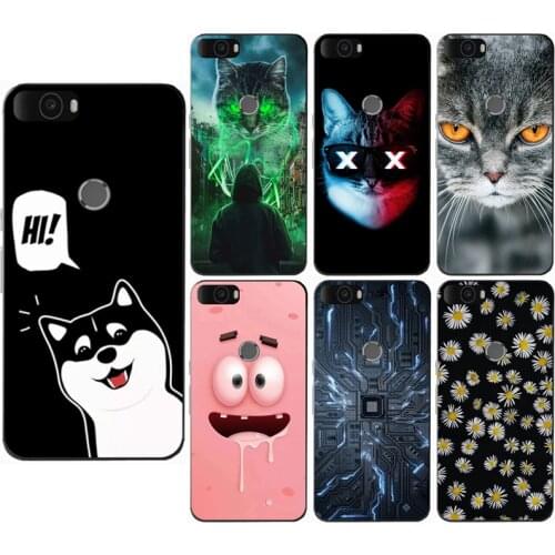 Animal Colorful Case for HUAWEI NEXUS 6P Silicone Soft Covers for Huawei Nexus 6P Case Protector Baicvery Back Covers