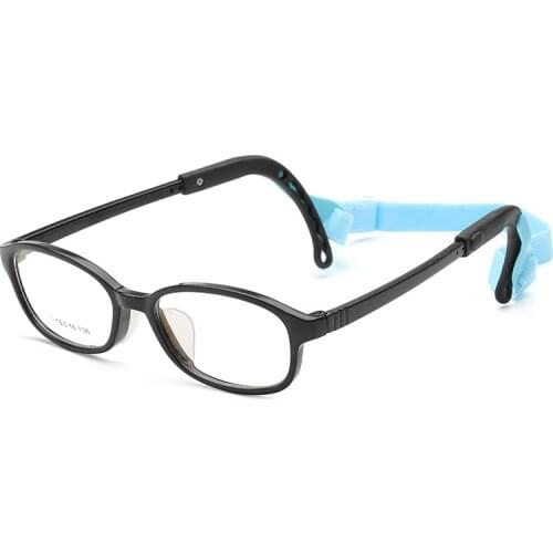 2021 Optics Glasses Kids Fashion Flexible TR90 Frame Boys Gaming Flat mirror Glasses Children Eyewear Girls