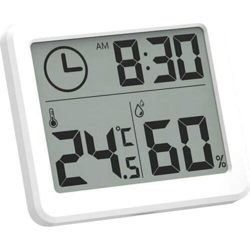 TOP Room Thermometer, Humidity Meter, Temperature and Hygrometer with LCD Screen Monitor Temperature and Humidity