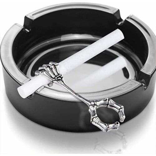 Smoking Accessories Metal Ring Holder Practical Portable Hand Cigarettes Home Finger Daily Clamp Holder Products X5T2