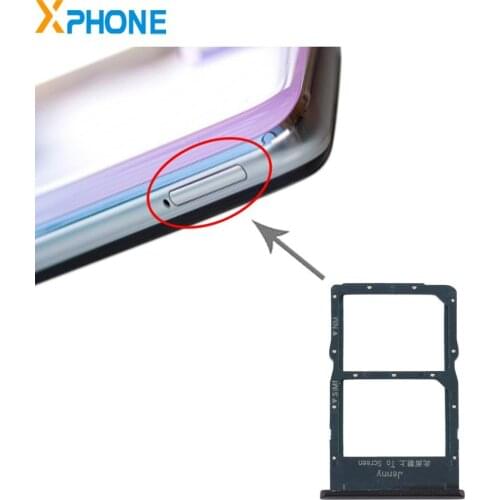 SIM Card Tray and NM Card Tray for Huawei P40 Lite Card Tray for Huawei P40 Lite Mobile Phone Replacement Accessories