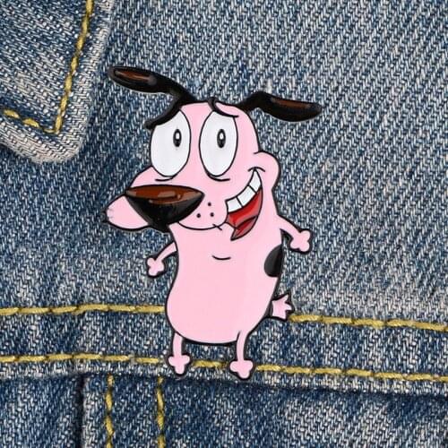 LT619 Collection Anime Dog Cute Enamel Lapel Pin Badge Pins Hats Clothes Backpack Decoration Jewelry Accessories Friends Gifts