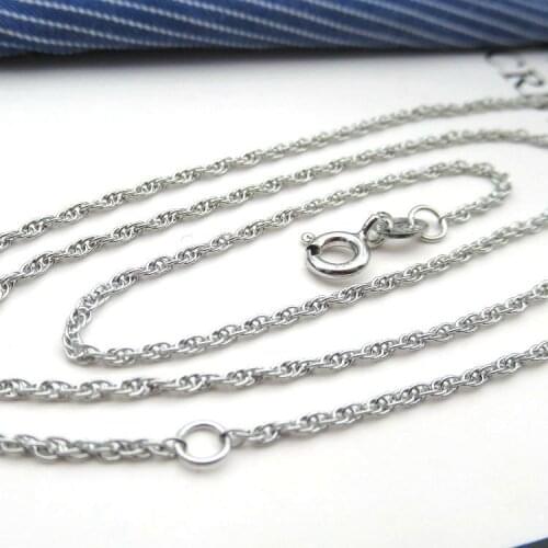 MADALENA SARARA Golden Gourd Pendant Mini S925 Sterling Silver Small Clavicle Water Wave Necklace 18"