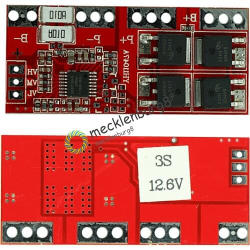 3S 30A Max Li-ion Lithium 18650 Battery Charger Protection Board 12.6V PCB BMS Batteries Protecting Module