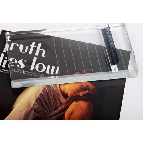 1/3/5pcs/Lot Pro Eyelash Holder & Pallet Eyelash Extension Smart Glue Ring False Eyelashes Crystal Stone Adhesive Glue Pallet