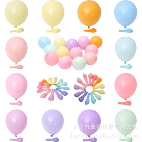 10 Inch Macarons Color Latex Ballons Wedding Birthday Party Decoration Gender Reveal Baby Shower Decorations Birthday Decoration