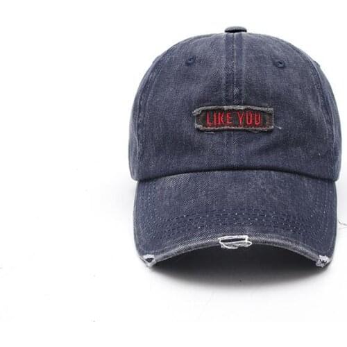 LDSLYJR new style letter embroidery cotton Casquette Baseball Cap Adjustable Snapback Hats for men and women 07