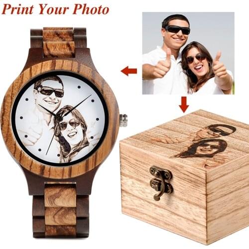 BOBO BIRD Mens Quartz Watches For Man 2020 Ladies Wristwatch OEM Customized Women Watch Gift Male Tiempieces Clock UV-C/D30