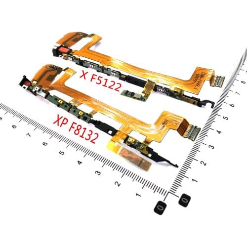 Power On/Off Button & Volume Up/down Buttons Flex Cable For Sony Xperia X F5122 F5121 XP F8132 F8131 SO-04H SOV33
