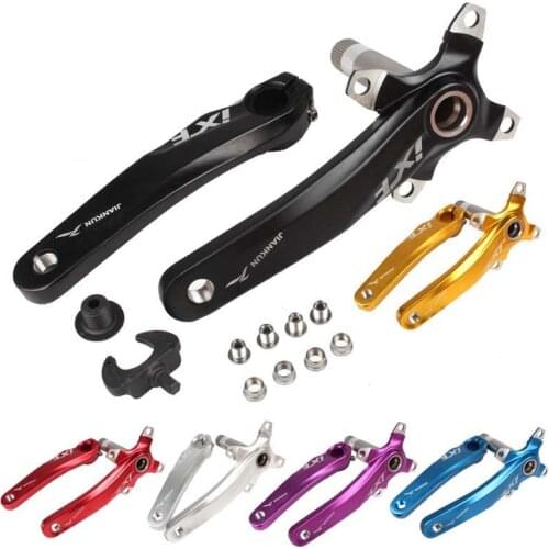 Mountain Bike Hollow Integrated Crankset Strong Durable ALuimium Alloy Bicycle Crank Set with Tools Top Quality