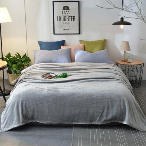 Plush Soft fiber Warm Blanket Pink bedsheet Bed cover Sofa cove Twin size Bed sheet Throw Blanket Bed set Travel Company