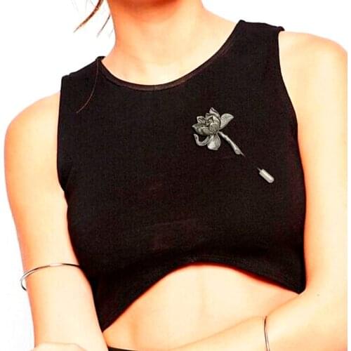 RechicGu Flower Brooches For Clothes