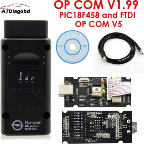 V1.99 OPCOM 1.65 1.70 V1.78 For Opel Diagnostic Scanner OP COM V1.59 CANBUS OP-COM OBD2 super scanner free shipping