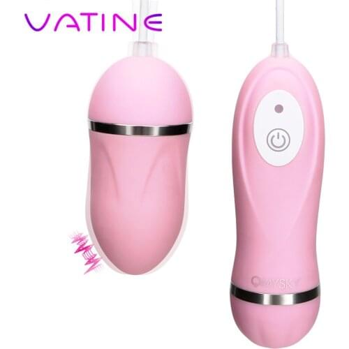 VATINE Remote Control Mute Vibrating Egg 10 Speeds G-Spot Massager Bullet Vibrator Sex Toys for Women Female Masturbation