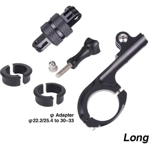 ZTTO MTB Road Bike Handlebar Rotatable Camera Mount Holder Bicycle Parts Adapter Bracket For Gopro For Xiaomi For Virb
