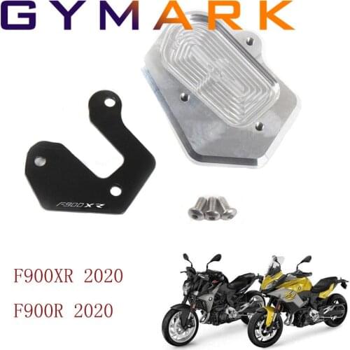 ParaBMW F900R F900XR 2019 2020 CNC Marco de extensión lateral de motocicleta soporte lateral de pie pequeño